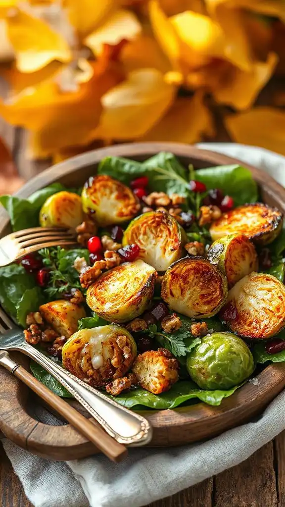 caramelized brussels sprouts salad