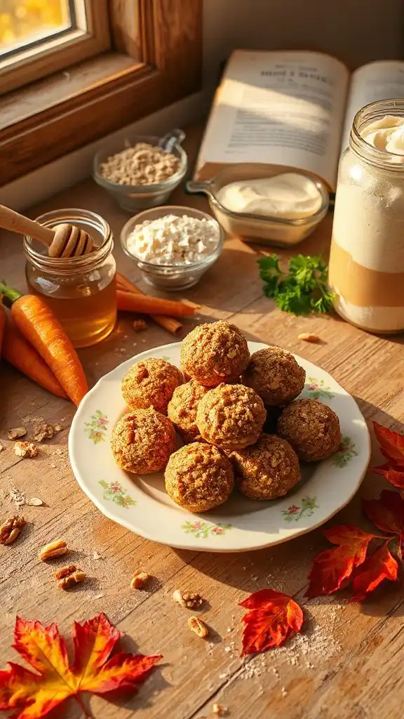 carrot cake energy bites carrot cake energy bites