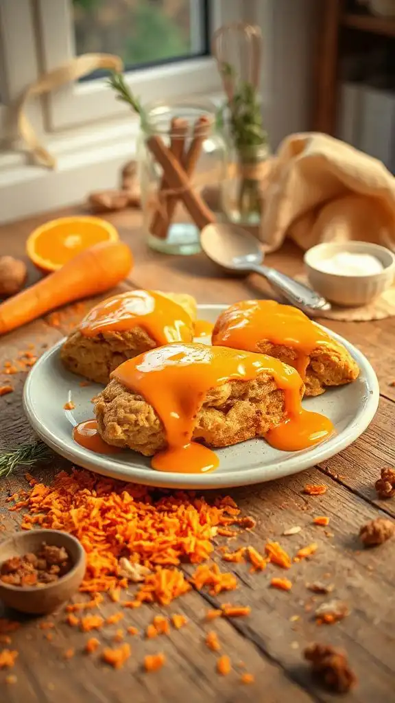carrot cake scones recipe carrot cake scones recipe