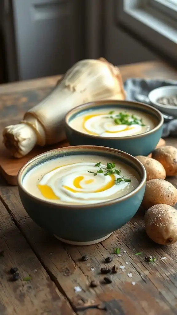 celeriac potato chowder recipe
