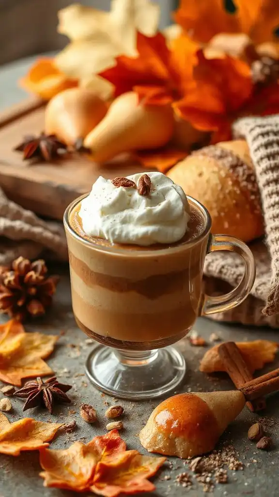 chai spice creamy pudding