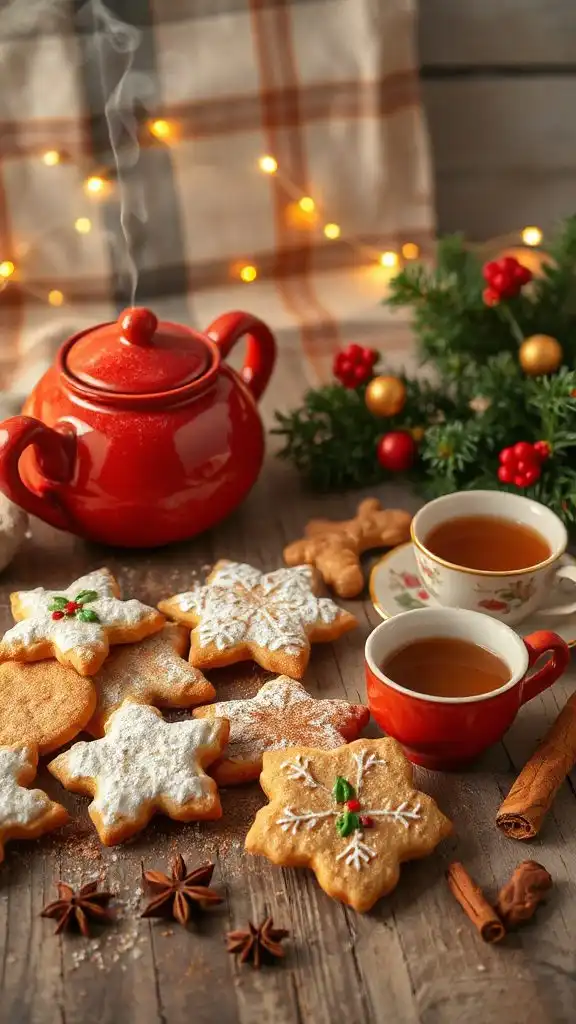 chai spiced holiday cookie recipes