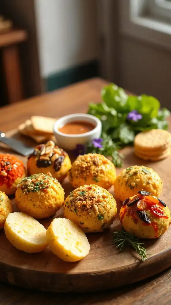 cheese ball lunch ideas