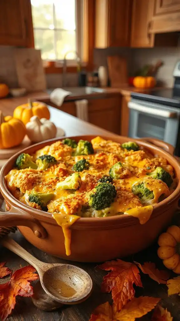cheesy broccoli rice casserole