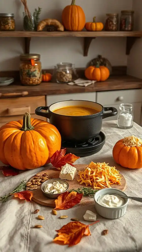 cheesy fall soup recipe