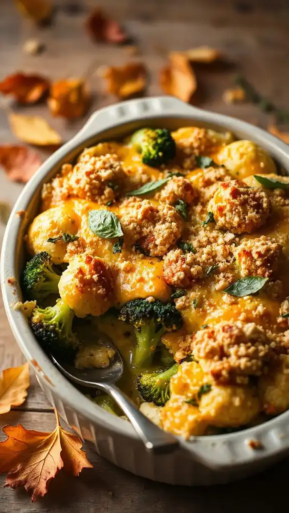 cheesy vegetable bake recipe