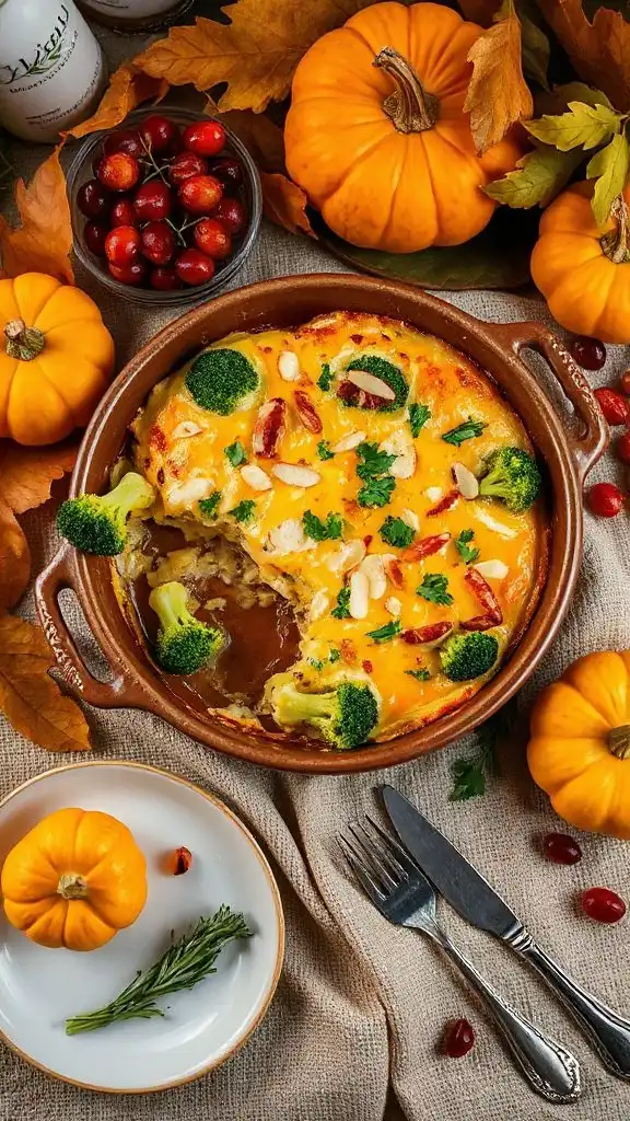 cheesy vegetable casserole recipe