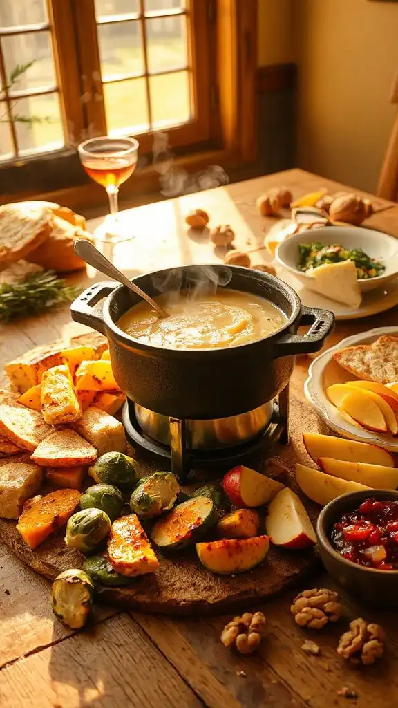 cheesy warm interactive appetizer