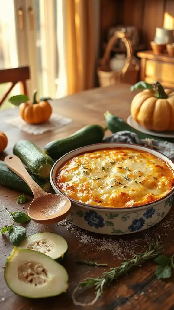cheesy zucchini casserole recipe