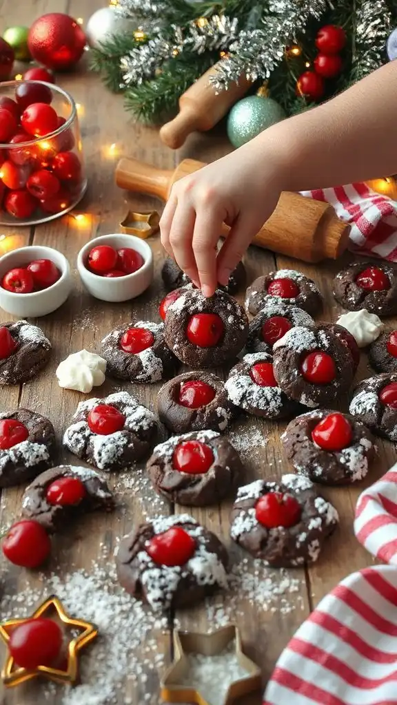 cherry chocolate cookie recipes