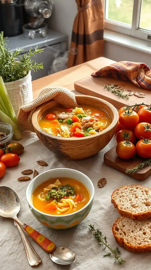 chicken soup with lime