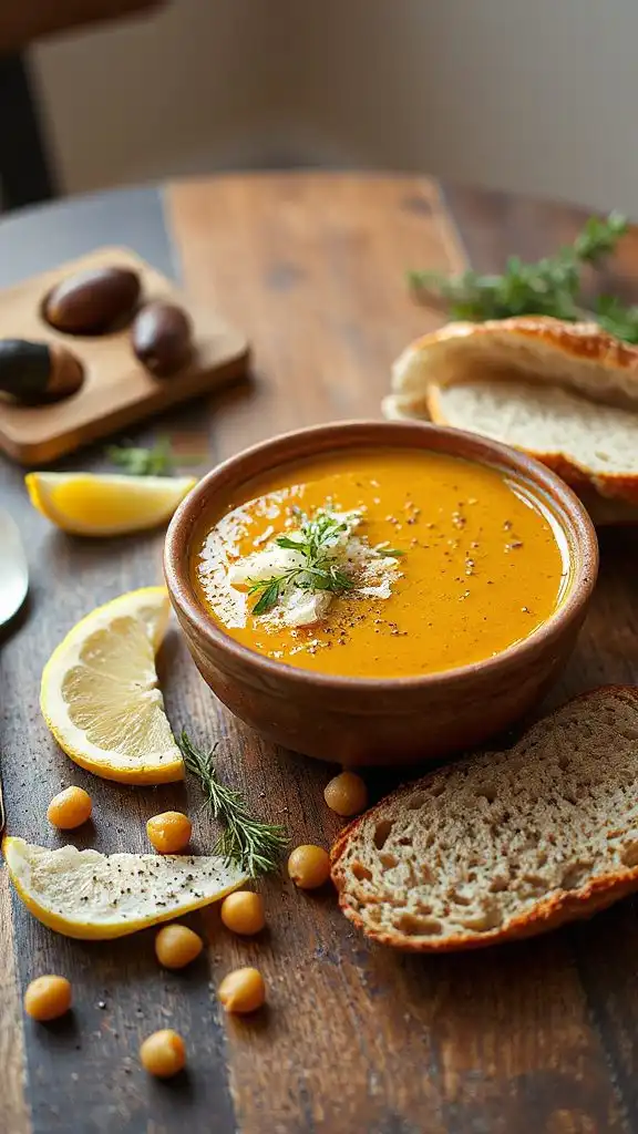 chickpea fennel soup recipe