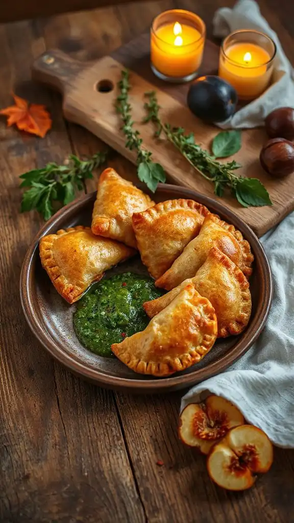 chorizo chestnut empanadas recipe