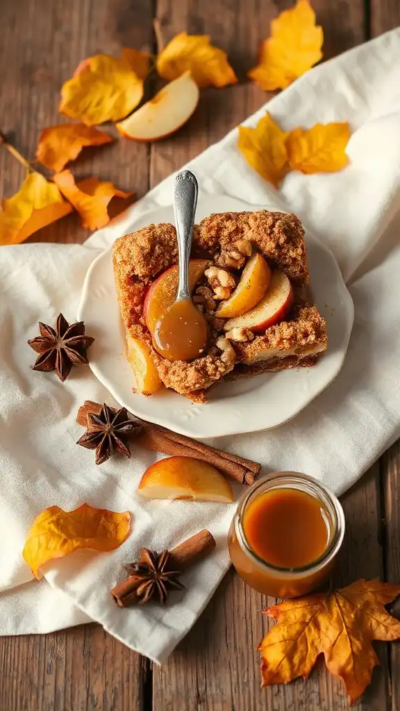 cinnamon apple crumble bars cinnamon apple crumble bars