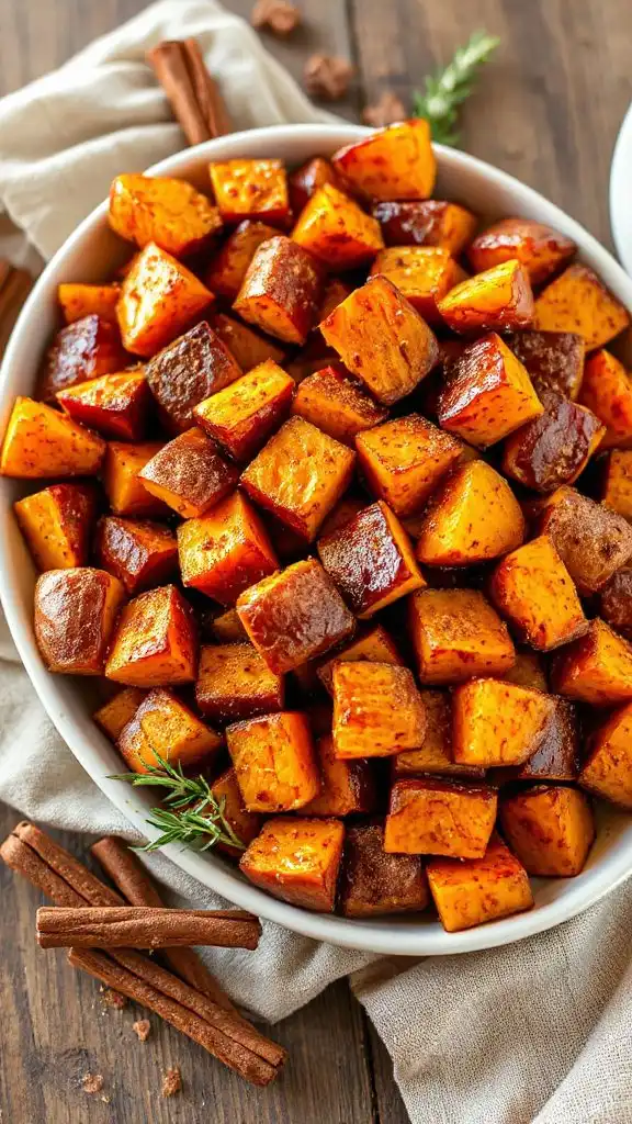 cinnamon brown sugar sweet potatoes