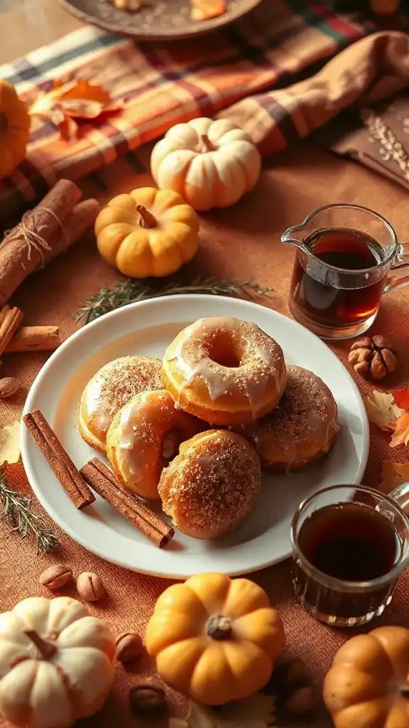 cinnamon maple baked donut recipe