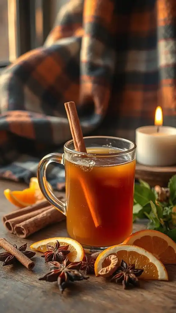 cinnamon orange spiced cider