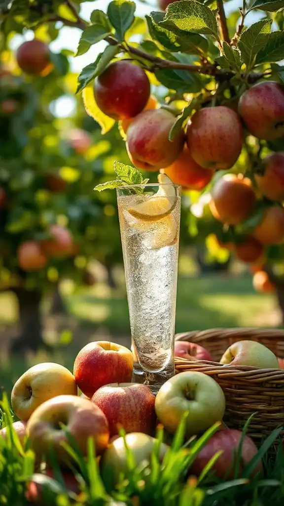 citrus flavored apple beverage