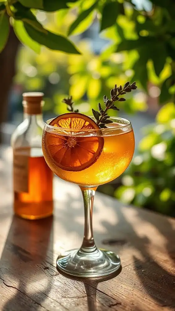 citrus herb apple gin