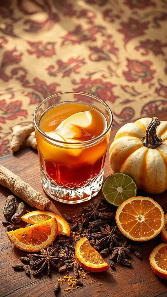 citrus pumpkin chai delight
