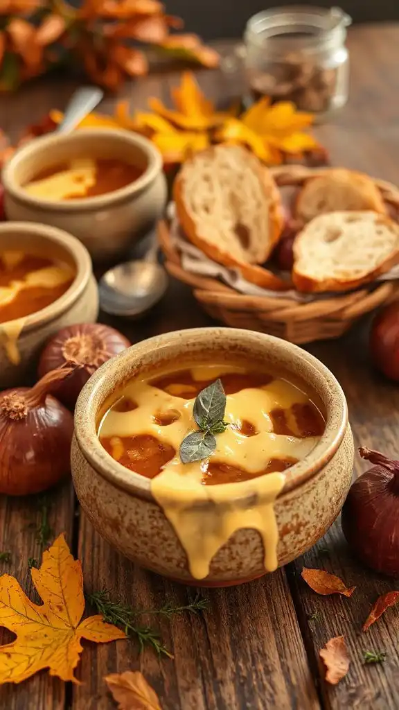 classic comforting onion soup