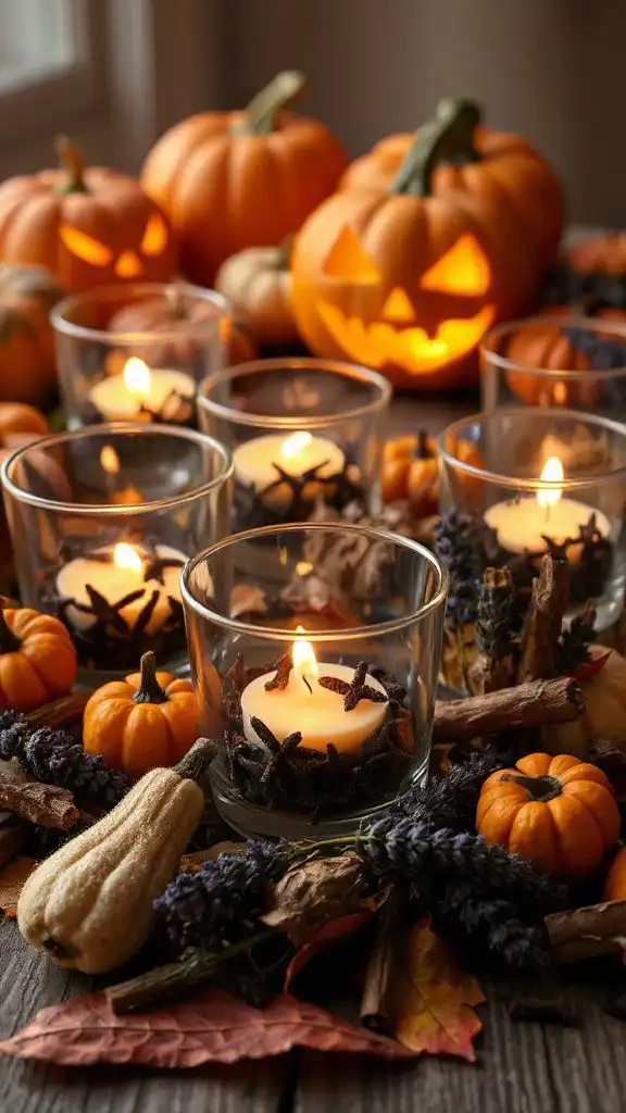 clove votive candle holders