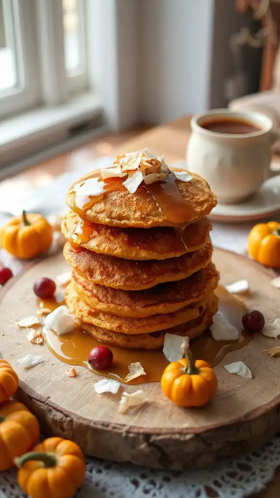 coconut flour sweet potato pancakes