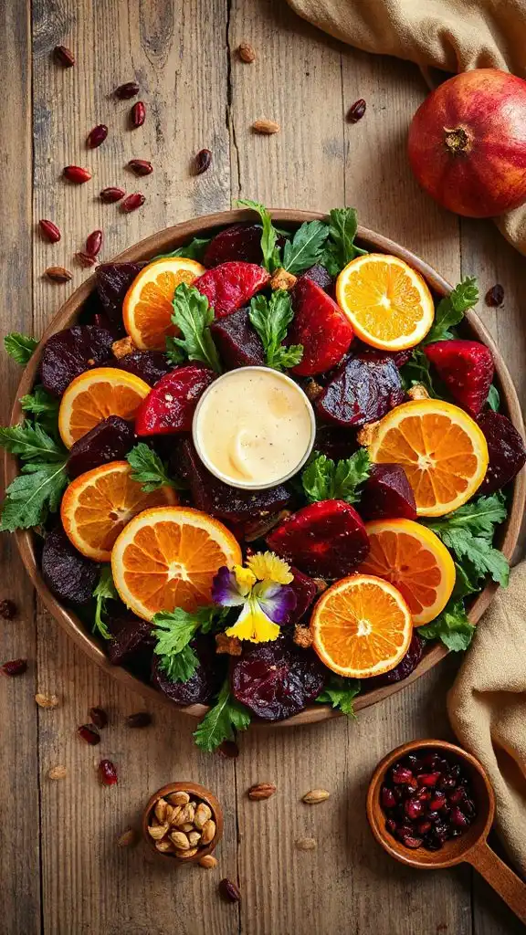 colorful beet citrus salad colorful beet citrus salad