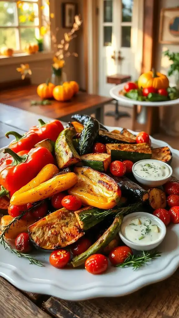 colorful mediterranean roasted vegetables colorful mediterranean roasted vegetables