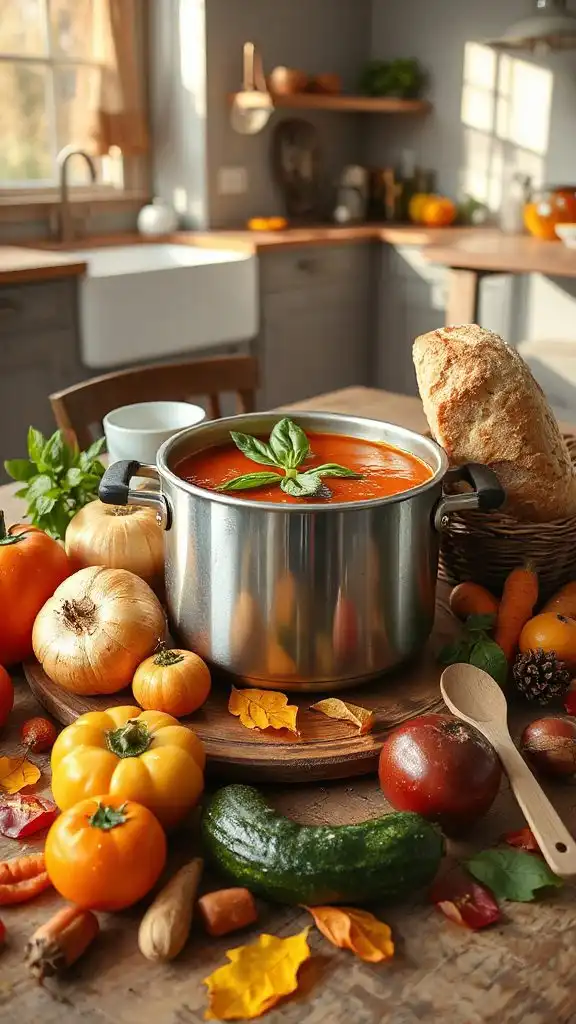 comforting autumn tomato soup comforting autumn tomato soup