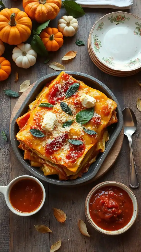 comforting autumn vegetable lasagna comforting autumn vegetable lasagna