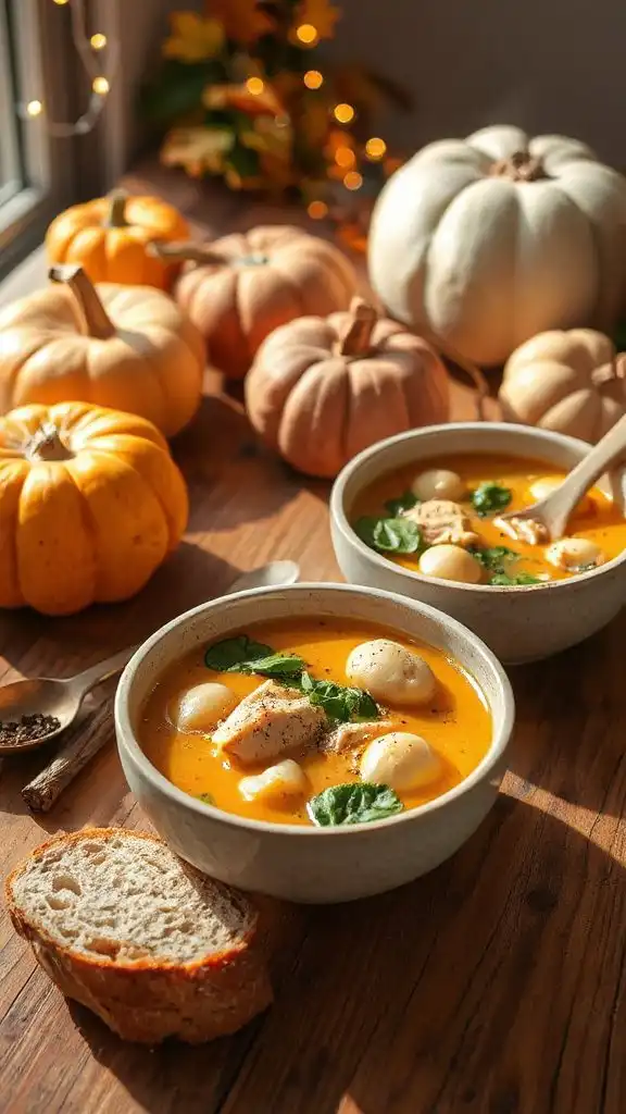 comforting chicken gnocchi soup