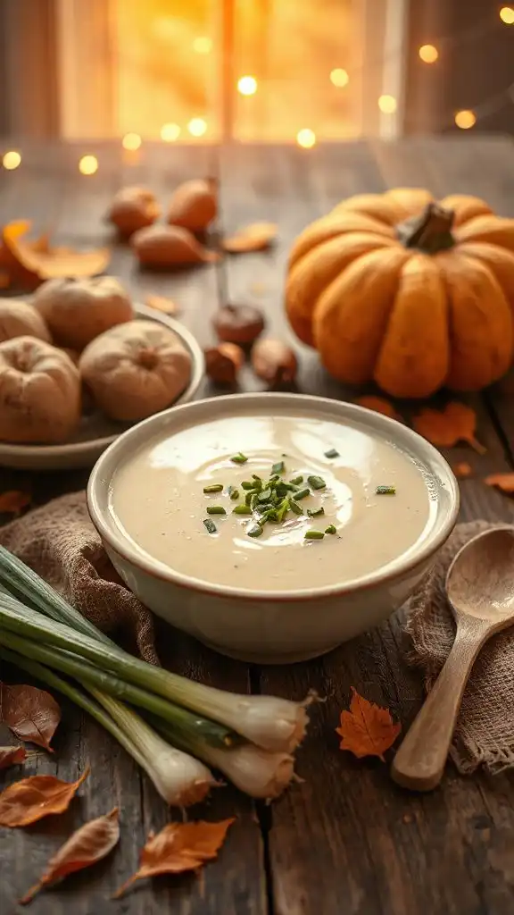 comforting creamy potato soup