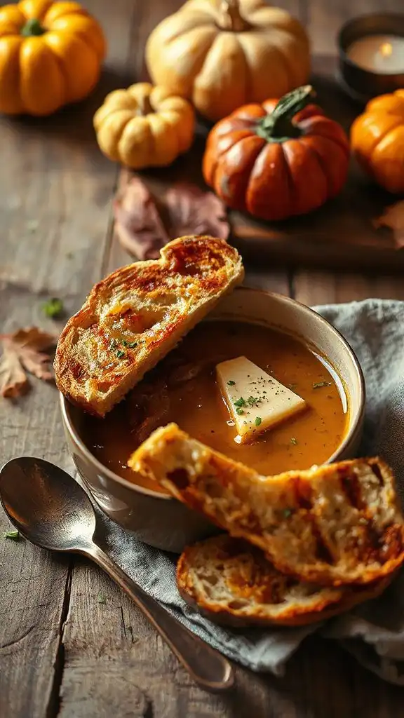 comforting french onion soup