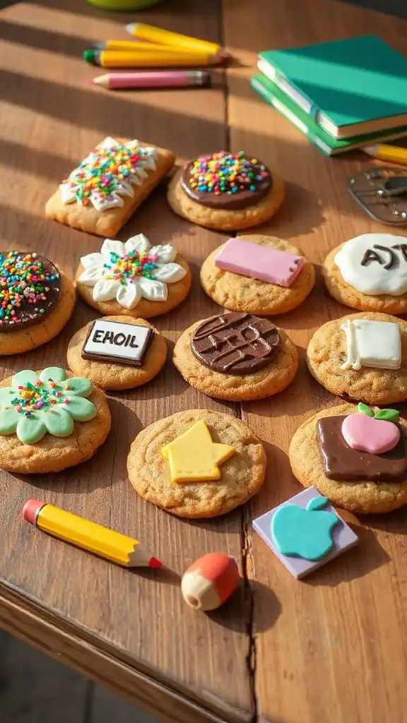 cookie cakes for school