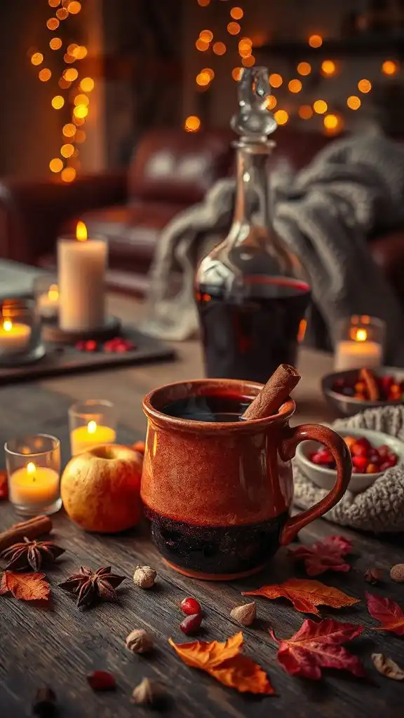 cozy autumn spice beverage cozy autumn spice beverage