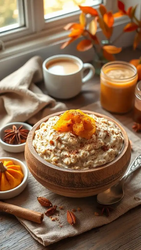 cozy chai latte oats