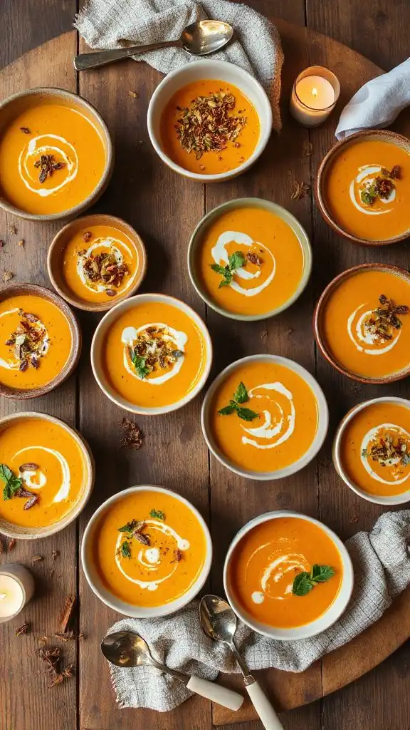 cozy fall pumpkin soup