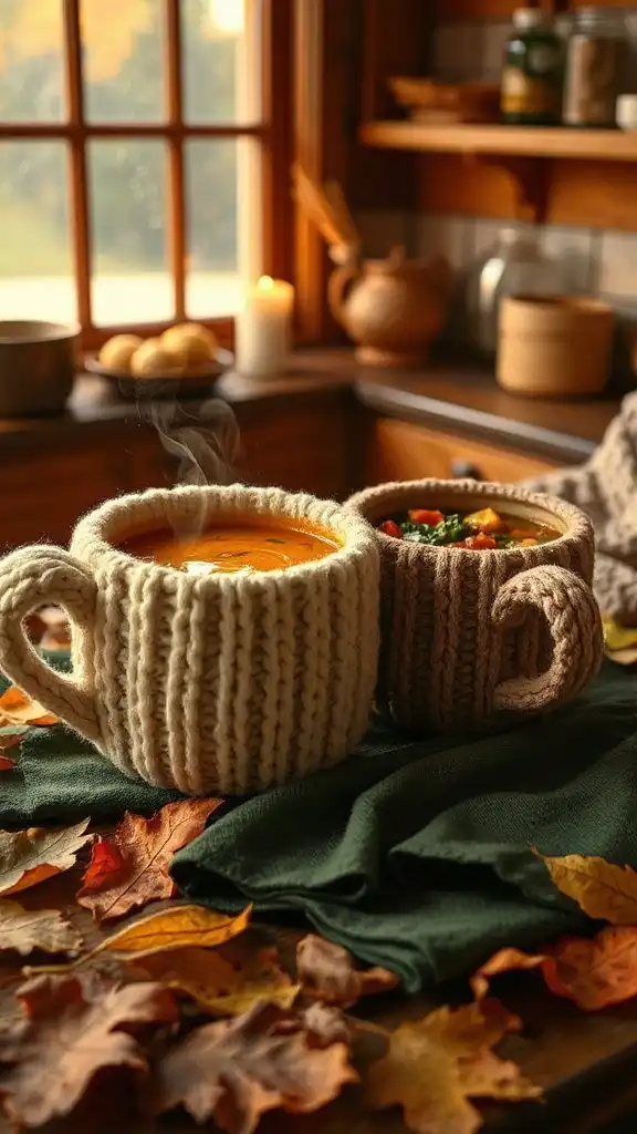 cozy fall soup experience
