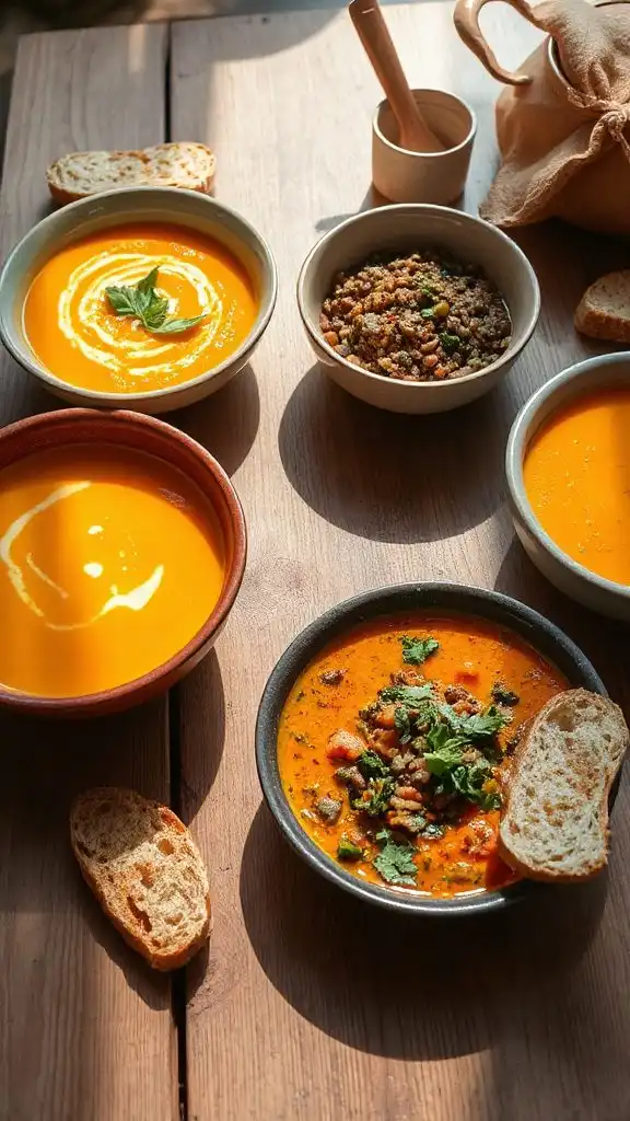 cozy fall soups recipes