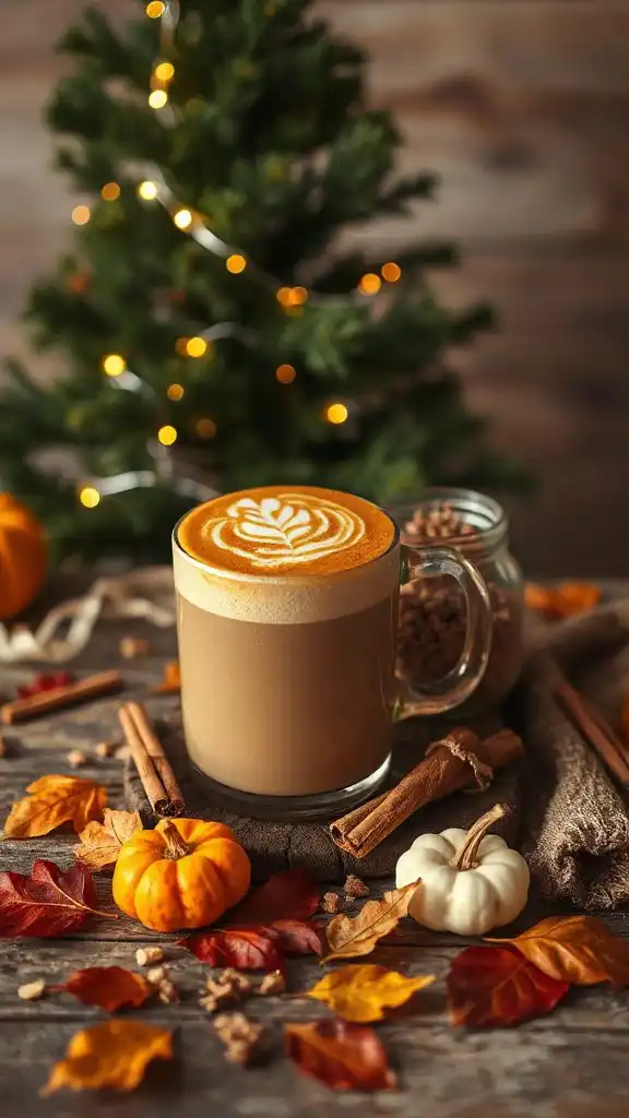 cozy pumpkin spice latte cozy pumpkin spice latte