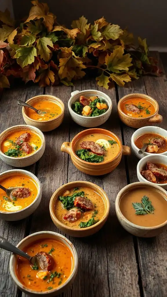 cozy sausage fall soups
