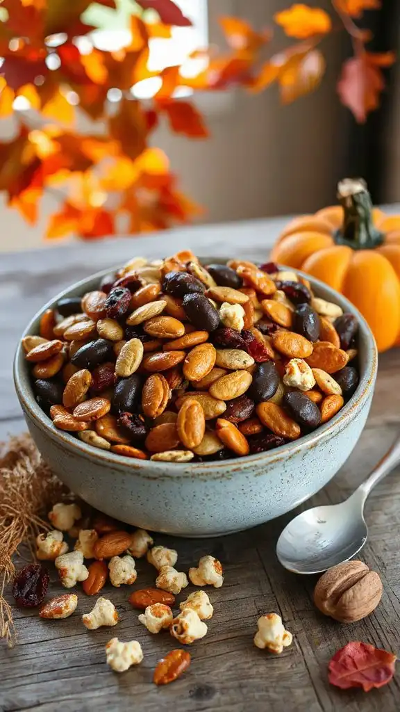 cozy sweet pumpkin seed mix