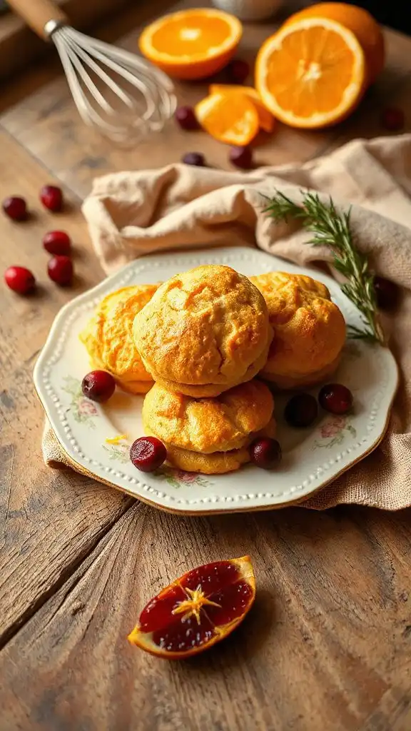 cranberry orange biscuit recipe