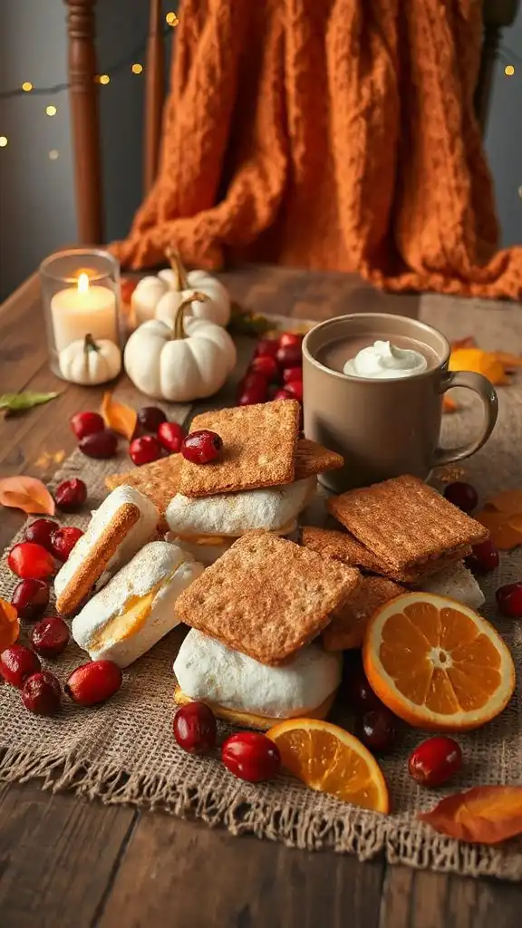 cranberry orange s mores delight