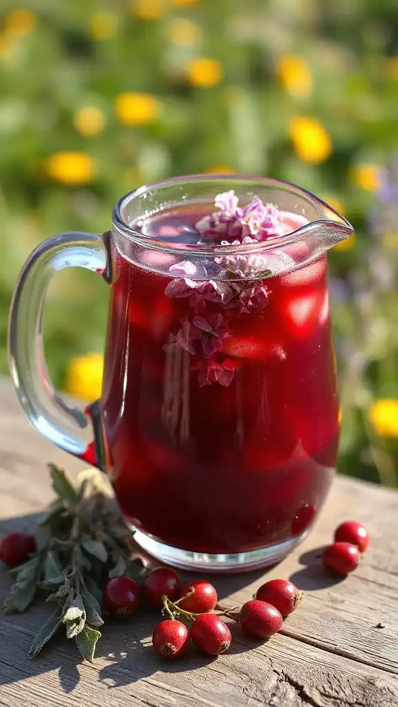 cranberry sage punch recipe