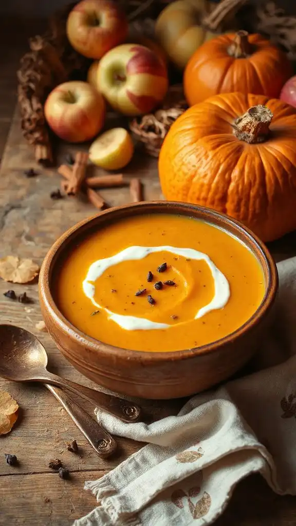 creamy autumn apple soup creamy autumn apple soup