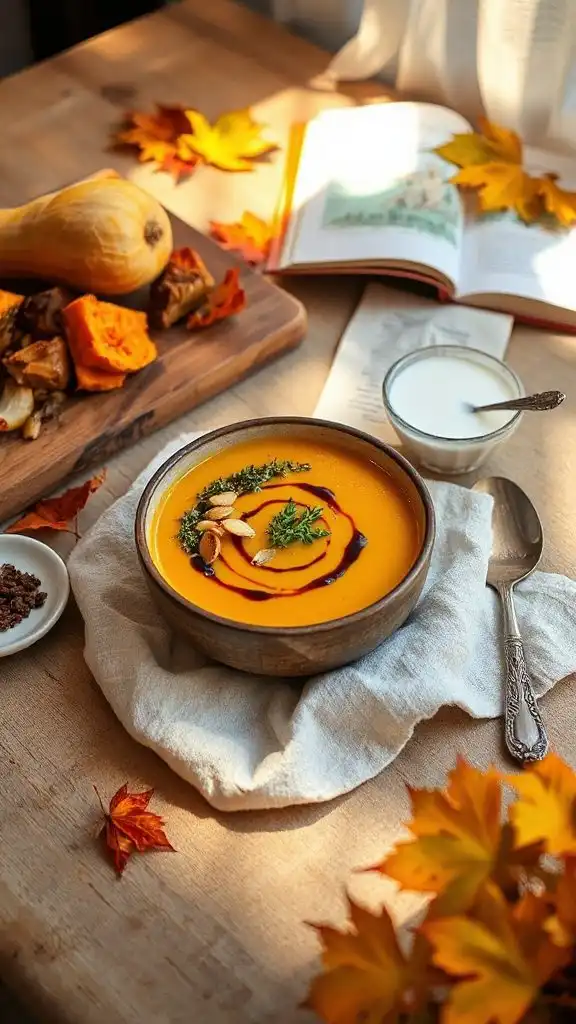 creamy autumn butternut soup creamy autumn butternut soup
