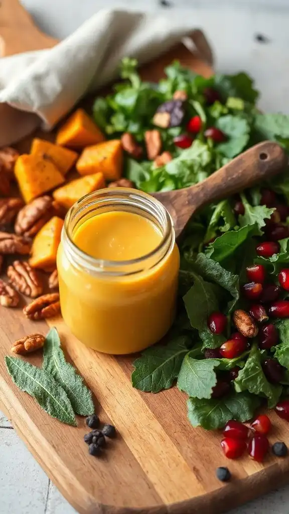 creamy autumn salad dressing