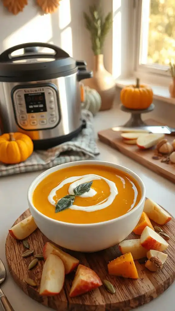 creamy autumn squash soup creamy autumn squash soup